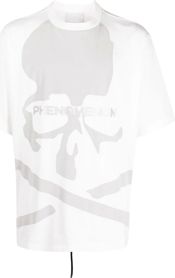 Mastermind Japan skull-print detail T-shirt