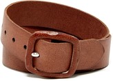 Thumbnail for your product : John Varvatos Star USA By 40mm Leather Covered Buckle Belt