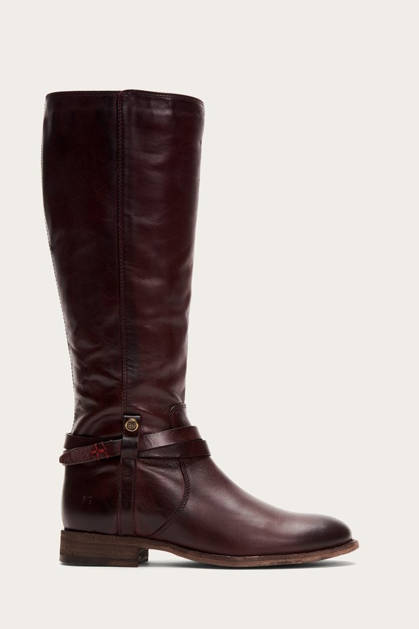 frye melissa belted tall