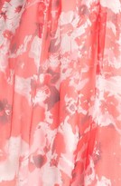 Thumbnail for your product : Amsale 'Amore' Print Silk Chiffon Dress
