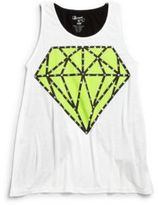 Thumbnail for your product : Flowers by Zoe Girl's Diamond Tank Top