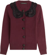 Marc Jacobs Wool Cardigan with Crochet