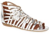 Thumbnail for your product : Sixty Seven SIXTYSEVEN 'Ashley' Leather Gladiator Sandal