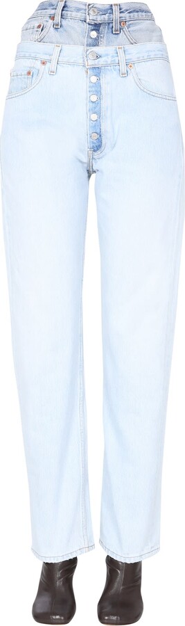 Double Waist Jeans | Shop The Largest Collection | ShopStyle