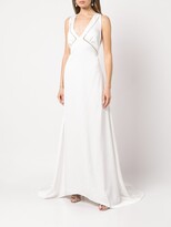 Thumbnail for your product : Sachin + Babi Astor pearl-embellished gown
