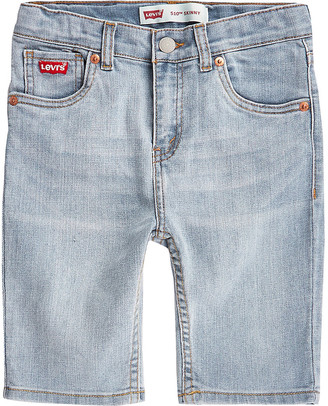 Levi's Boys blue 510 skinny shorts
