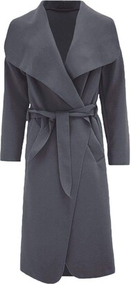 Charcoal Wool Trench Coat | Shop the world's largest collection of fashion  | ShopStyle UK