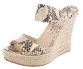 Thumbnail for your product : Jimmy Choo Slide Espadrille Wedges