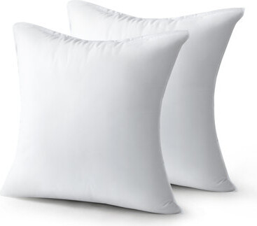 Homebeez Set Of 2 Plush Pillow Inserts