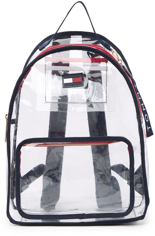 clear tommy hilfiger backpack