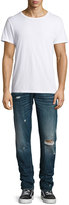 Thumbnail for your product : True Religion Geno Distressed Straight-Leg Jeans, Worn Mystic