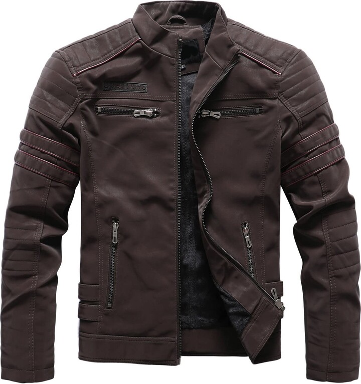 Leather Jacket Designer Winter Coats Mens Sale Leather Jacket Mens