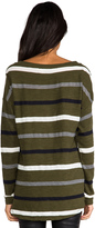 Thumbnail for your product : Michael Stars Dropped Shoulder Boatneck Tee