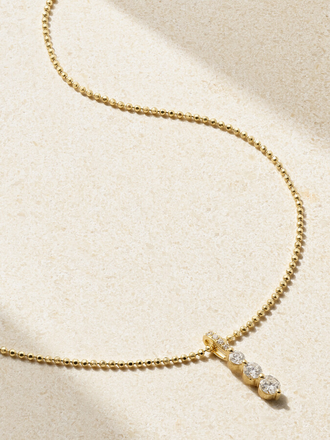 Anita Ko Twiggy 18-karat Gold Diamond Necklace - One size