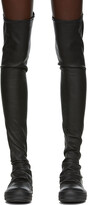 Thumbnail for your product : Rick Owens Black Monotone Stocking Sneaker Boots