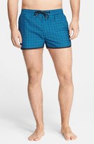 Thumbnail for your product : Marc by Marc Jacobs Typewriter Print Volley Swim Trunks