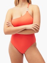 Thumbnail for your product : Melissa Odabash Seychelles One-shoulder Swimsuit - Red
