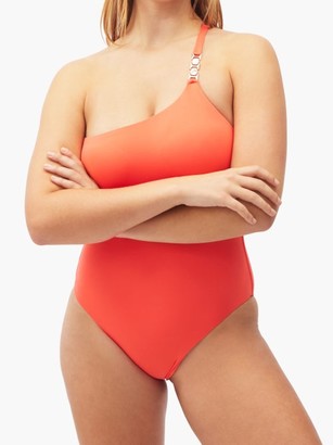 Melissa Odabash Seychelles One-shoulder Swimsuit - Red