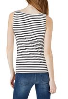 Thumbnail for your product : Hallhuber Basic jersey stripe top
