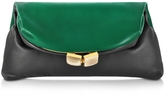 Thumbnail for your product : Marni Muppet Bicolor Fold-Over Clutch