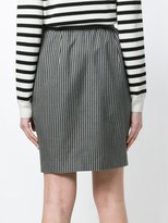 Thumbnail for your product : Emanuel Ungaro Pre-Owned 1980s Micro Check-Print Pencil Skirt