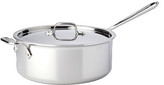 Thumbnail for your product : All-Clad Stainless Steel 6 Qt Saute Pan with Lid