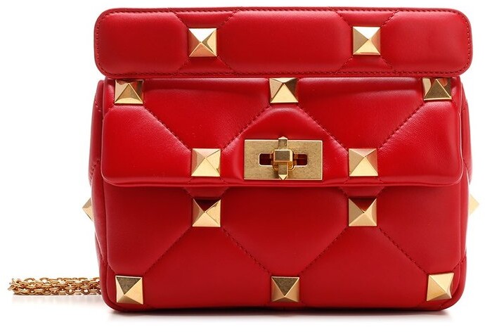 Valentino Red Women's Shoulder Bags | Shop the world's largest 