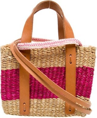 Muun Straw Bucket Bag