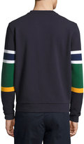 Thumbnail for your product : Lacoste Colorblock Ottoman-Knit Sweatshirt, Blue