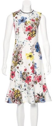 Erdem 2016 Jana Carmel Floral Print Dress