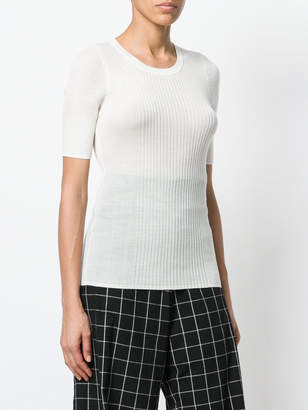 Alexander Wang T By shortsleeved knitted top