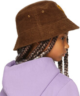 Thumbnail for your product : drew house SSENSE Exclusive Kids Brown Painted Mascot Bucket Hat