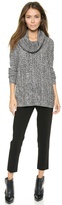 Thumbnail for your product : Alice + Olivia Ribbed Cowl Neck Sweater