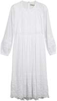 Burberry Embroidered Cotton Silk Voile Dress