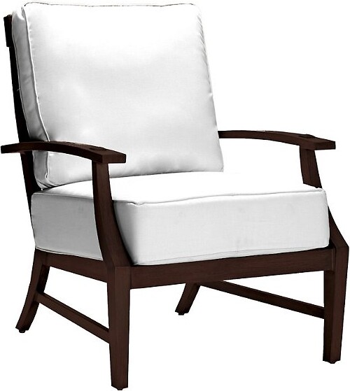 Summer Classics Croquet Outdoor Lounge Chair in Blue