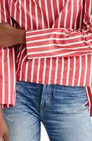 Thumbnail for your product : J.Crew Funnel Neck Stripe Shirt