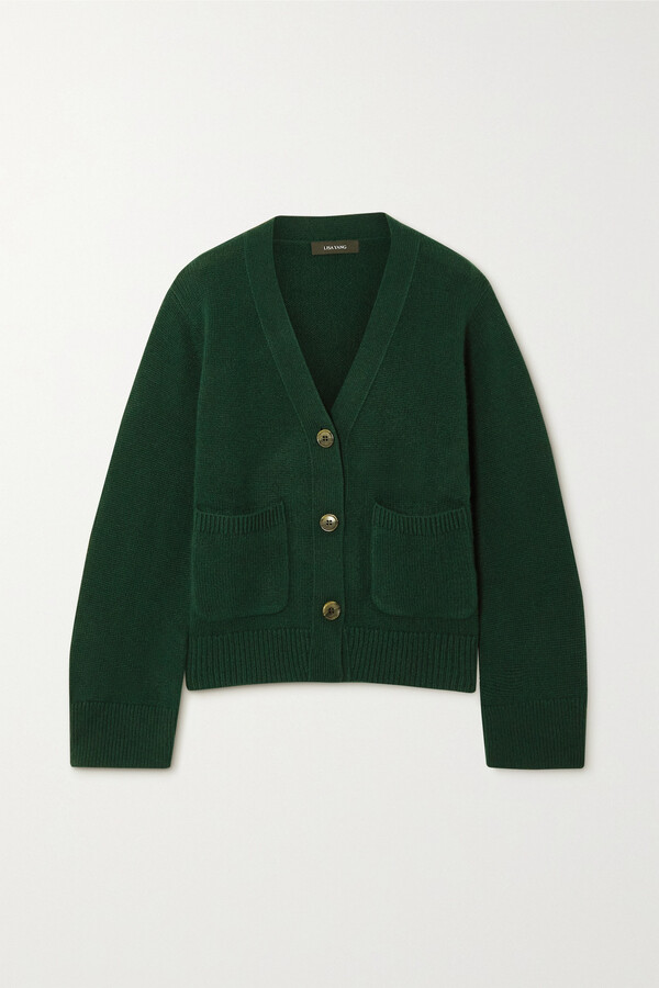 Green Cashmere Cardigan | Shop the world's largest collection of 
