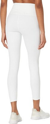Carbon38 Ribbed 7/8 Leggings (White) Women's Clothing - ShopStyle