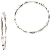 Thumbnail for your product : John Hardy Bamboo Sterling Silver Large Hoop Earrings/2"