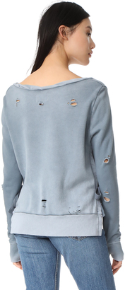 Pam & Gela Side Slit Sweatshirt