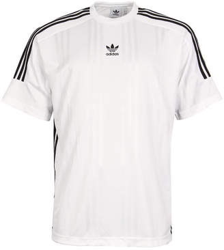adidas Jacquard Jersey T-Shirt - White