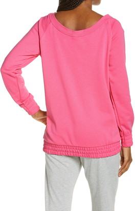 off the shoulder nike sweatshirt