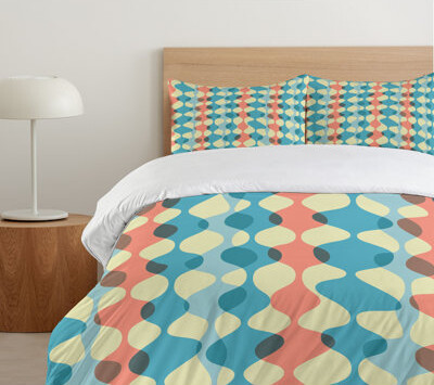 Ambesonne Microfiber Duvet Cover Set