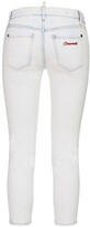 Thumbnail for your product : DSQUARED2 Twiggy Cropped Denim Skinny Jeans
