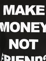 Thumbnail for your product : Make Money Not Friends Logo Printed Cotton Shirt