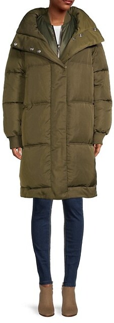 maje puffer coat