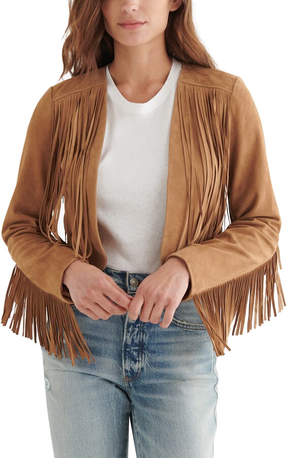 fringe bolero jacket