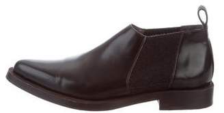 Brunello Cucinelli Pointed-Toe Ankle Boots