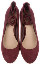 Thumbnail for your product : Loeffler Randall Suede Ankle-Strap Pumps