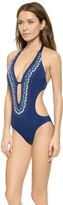 Thumbnail for your product : Nanette Lepore Cosra Del Sol Cutout One Piece